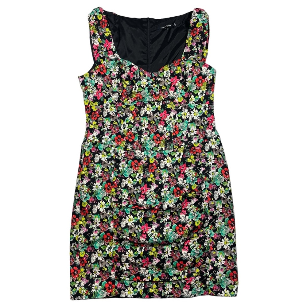 Nanette Lepore sleeveless bright floral “lollipop” dress sz 10 - Picture 11 of 13